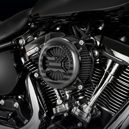Filtro de aire Vance & Hines VO2 America negro H-D M8 2017 a 2022
