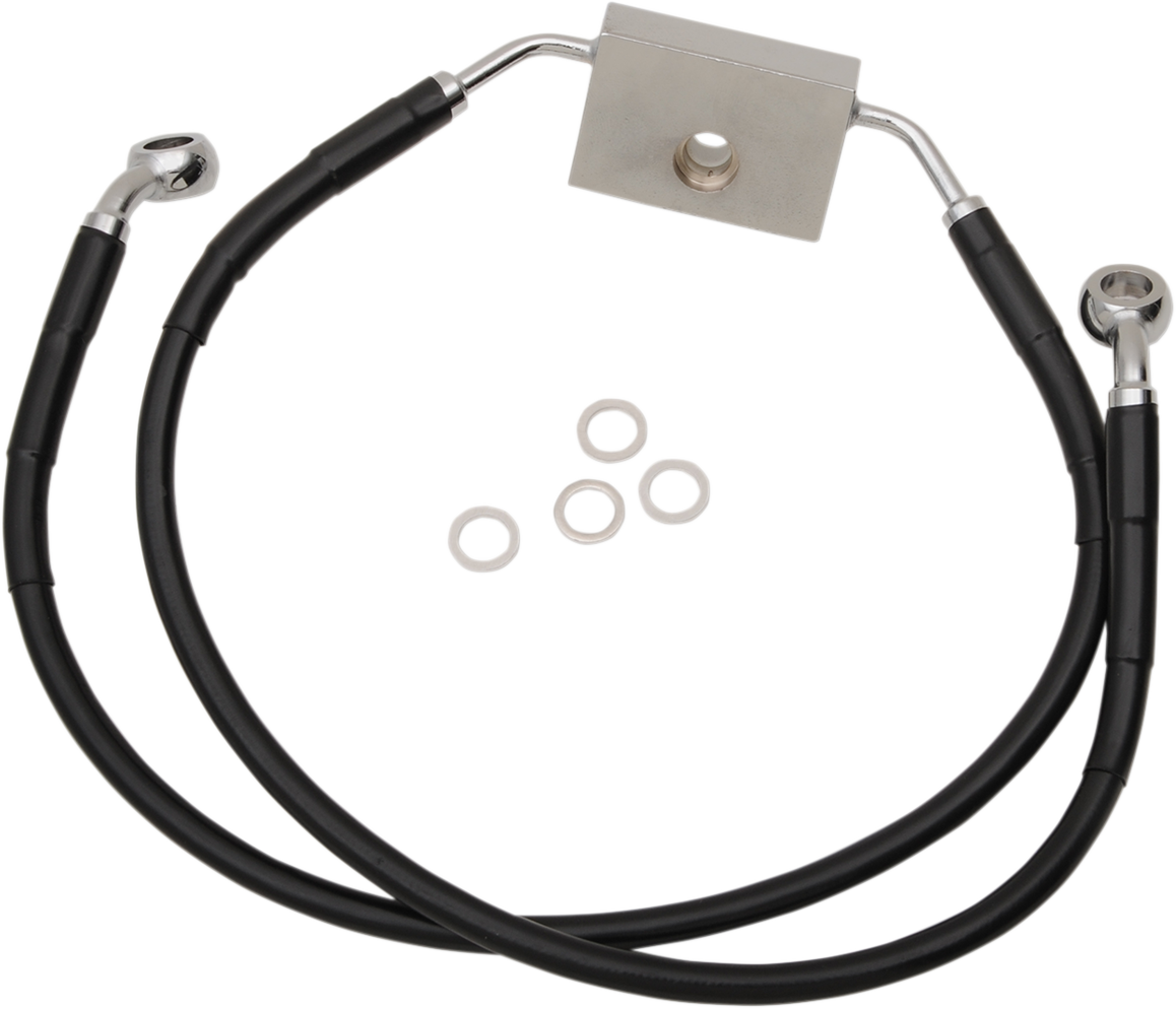 Front Brake Line - XL - Black