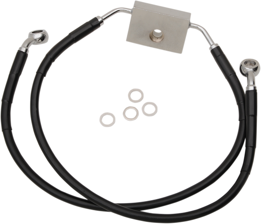 Front Brake Line - XL - Black