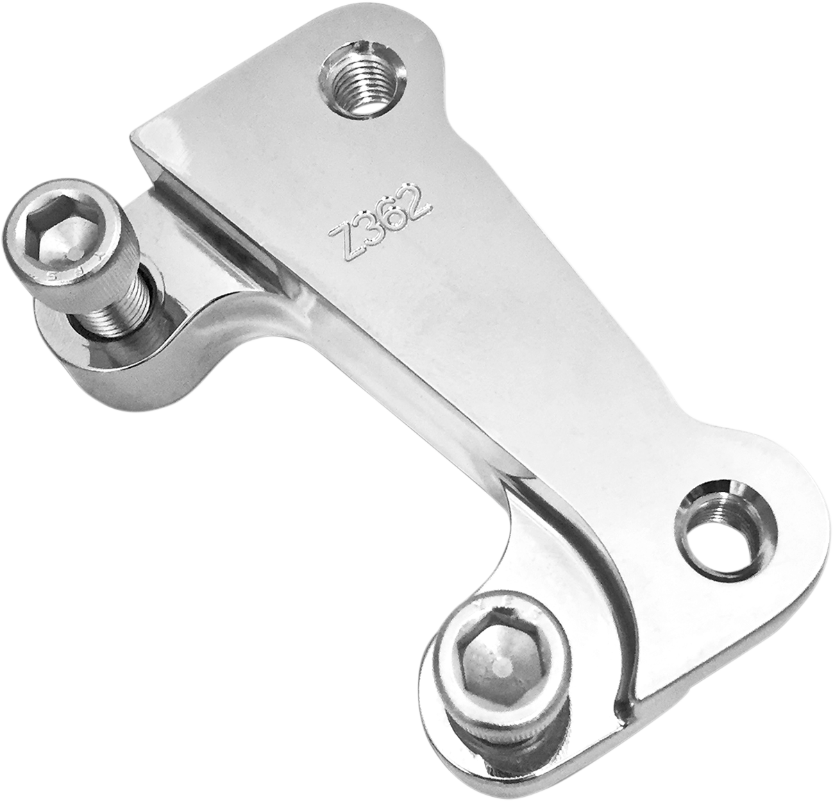 Caliper Mount - Front Left - Chrome - 13"