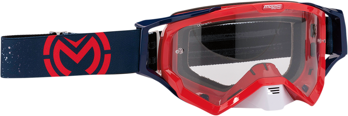 XCR Goggles - Galaxy - Red/Navy