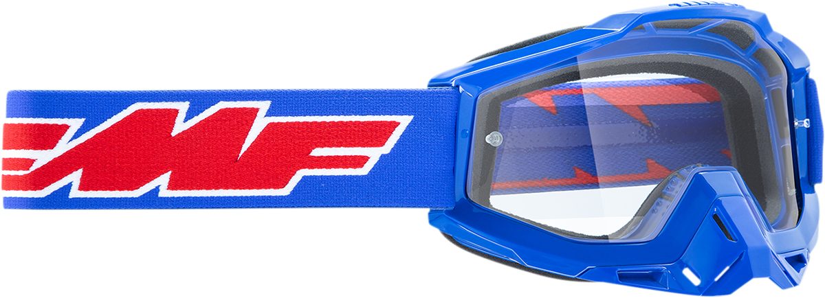 Youth PowerBomb Goggles - Rocket - Blue - Clear