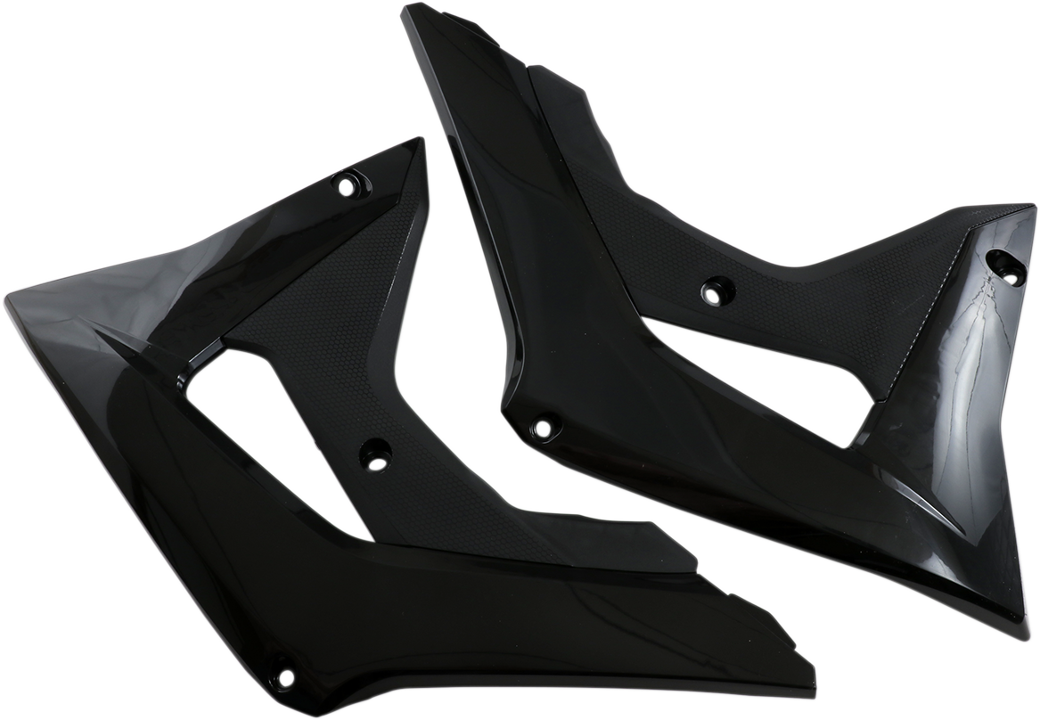 Radiator Covers - Black - CRF