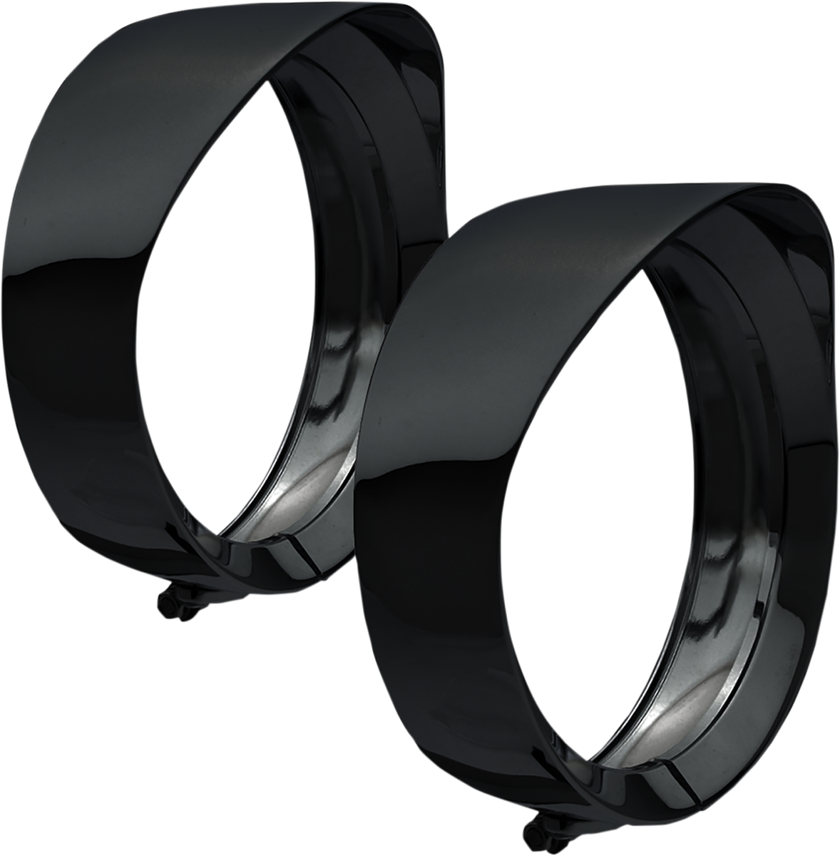 4.5" Trim Ring - Mariah - Black