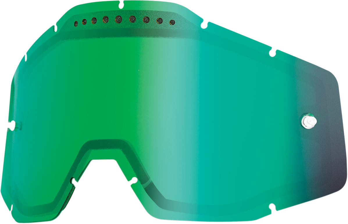 Accuri/Racecraft/Strata Dual Lens - Vented - Green Mirror