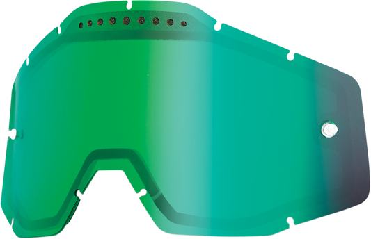 Accuri/Racecraft/Strata Dual Lens - Vented - Green Mirror