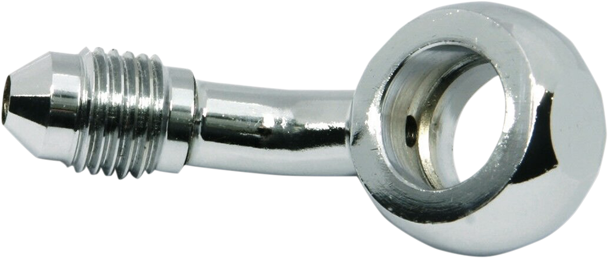 Banjo Fitting - 10 mm - AN3 45 - Chrome