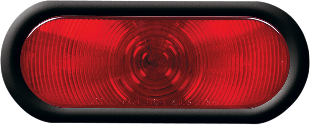 Oval Stop/Tail/Turn Light Kit - Red