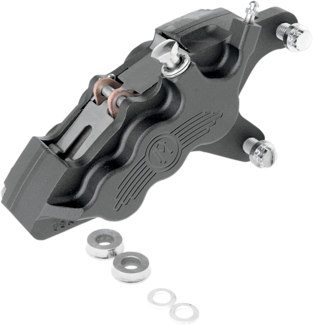 6 Piston Caliper - 11.5" - Right - Black Ops