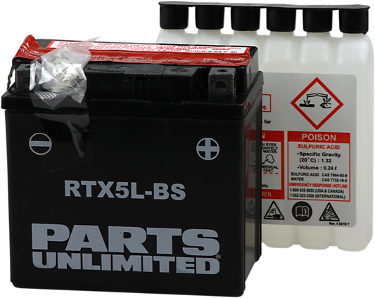 AGM Battery - RTX5L-BS .24 L