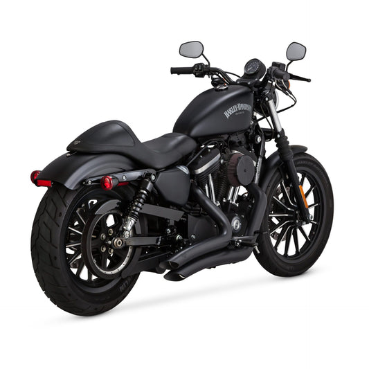 Escapes Vance & Hines Big Radius negro mate H-D Sportster 2014 a 2021