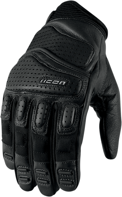Guantes ICON Superduty - Negros