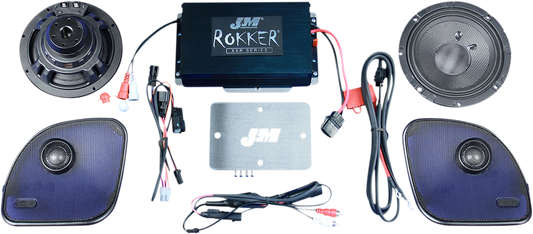 400w 2-CH Amplifier/Speaker Kit - 15-20 Road Glide