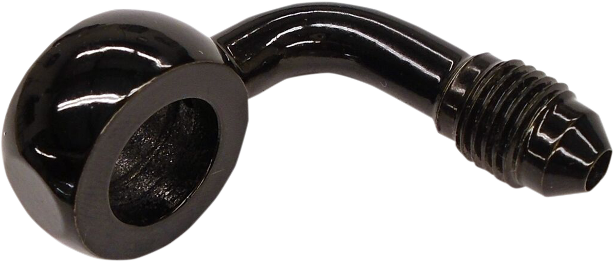 Banjo Fitting - 7/16" - AN3 90 - Black
