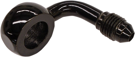 Banjo Fitting - 7/16" - AN3 90 - Black