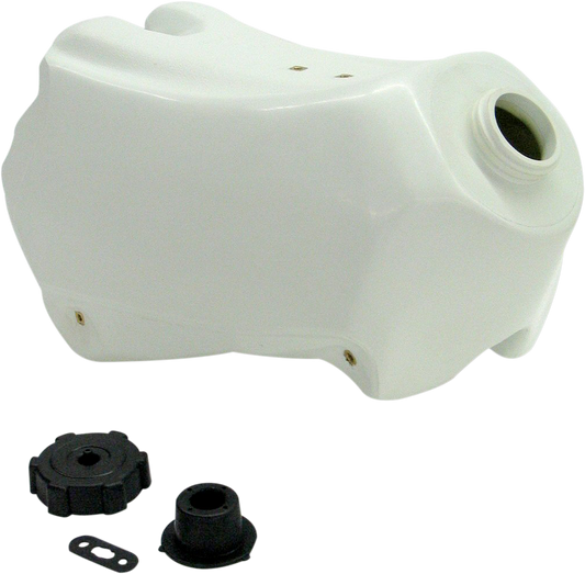 Gas Tank - White - Yamaha - 3.4 Gallon