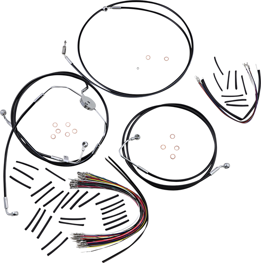 Black XR Control Cable Kit412