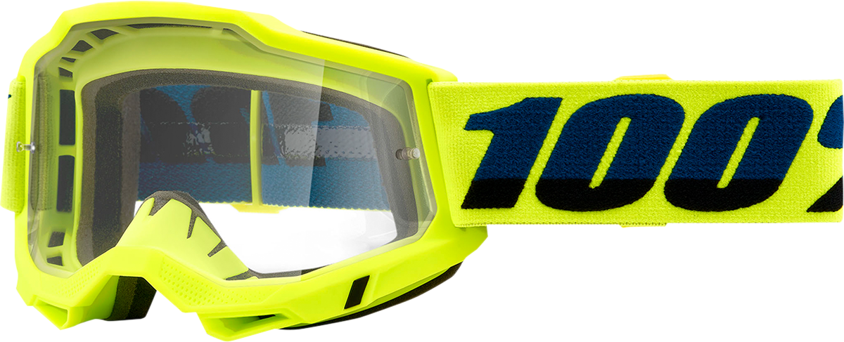 Accuri 2 OTG Goggles - Fluo Yellow - Clear