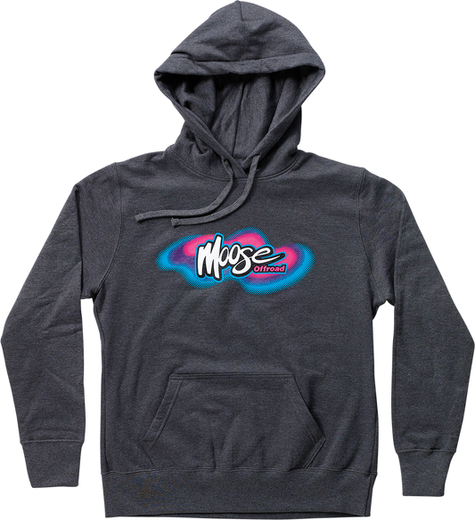 Women's Retro Hoodie - Gray - Medium