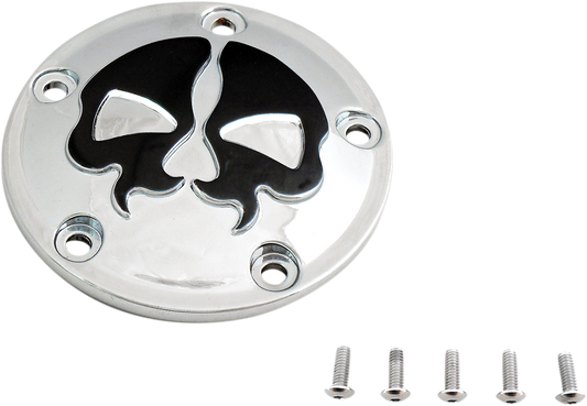 Cubierta Timer Skull - Cromo