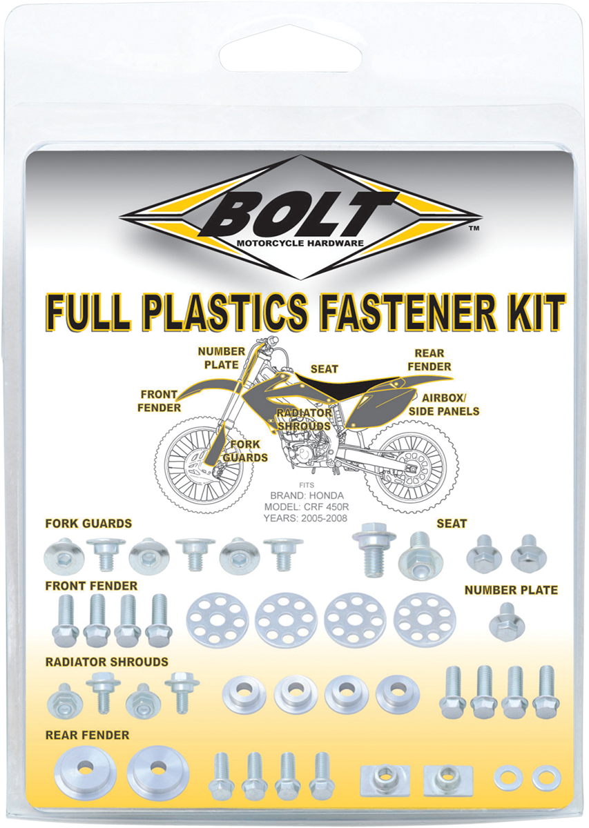 Fastener Body Kit - Honda