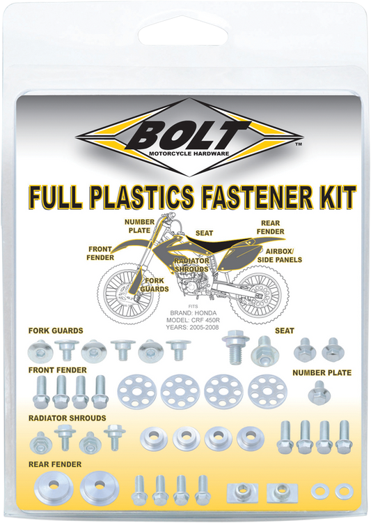 Fastener Body Kit - Honda