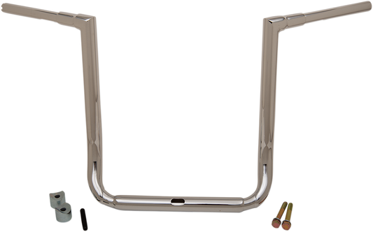 Chrome 18" Grande Twin Peaks Handlebar for FLHT