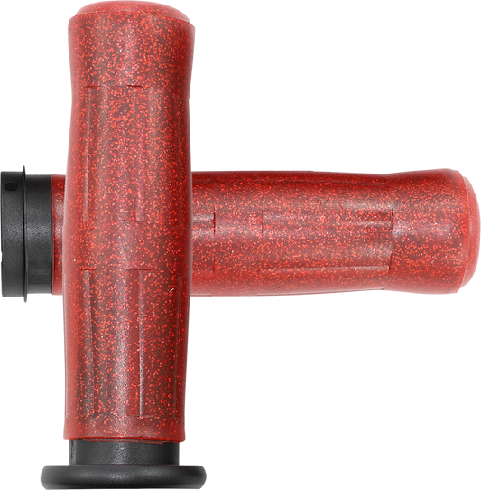 Grips - Old School - Throttle-By-Wire - Sparkling Red