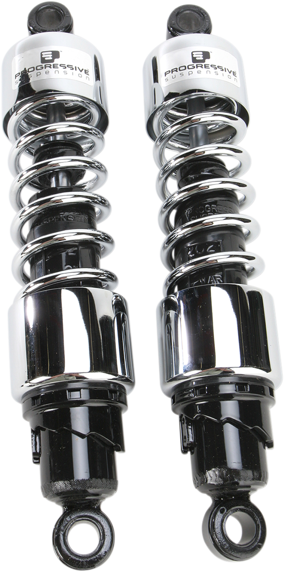 412 Series Shock - 12" - Standard - Chrome - XG