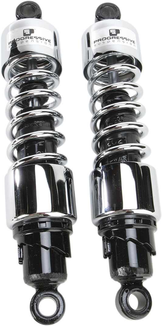 412 Series Shock - 12" - Standard - Chrome - XG