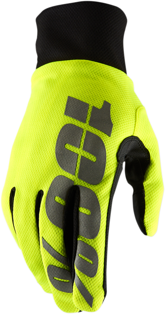 Hydromatic Waterproof Gloves - Yellow - Small