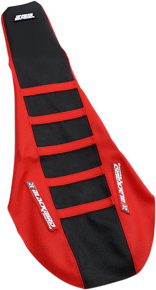 Zebra Seat Cover - Black/Red - CRF