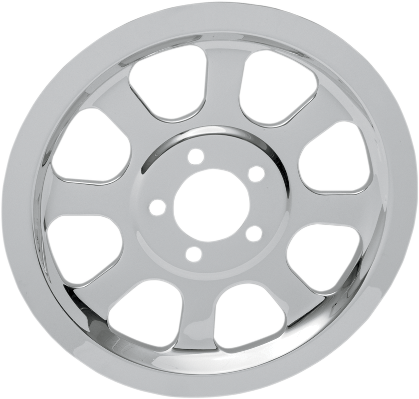 Cubierta de polea trasera cromo