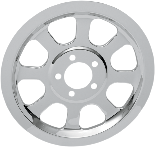 Cubierta de polea trasera cromo