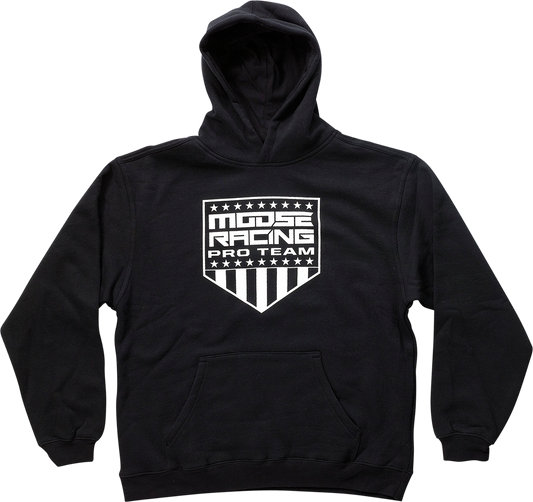 Youth Pro Team Hoodie - Black - Large