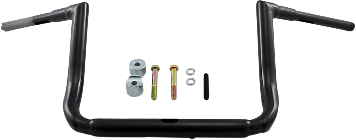 Black 12" Grande Twin Peaks Handlebar for FLHT