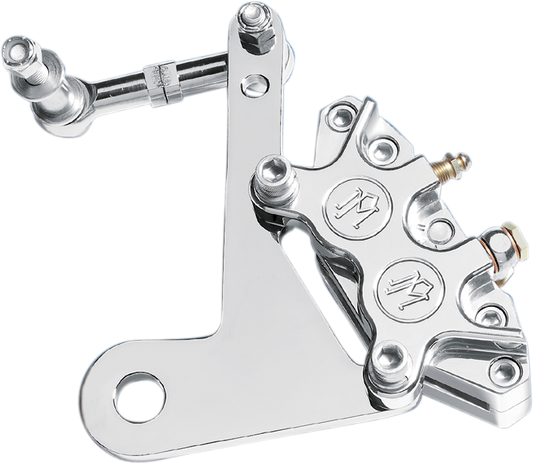 Front Caliper - 10" - Chrome - 73-83FLH