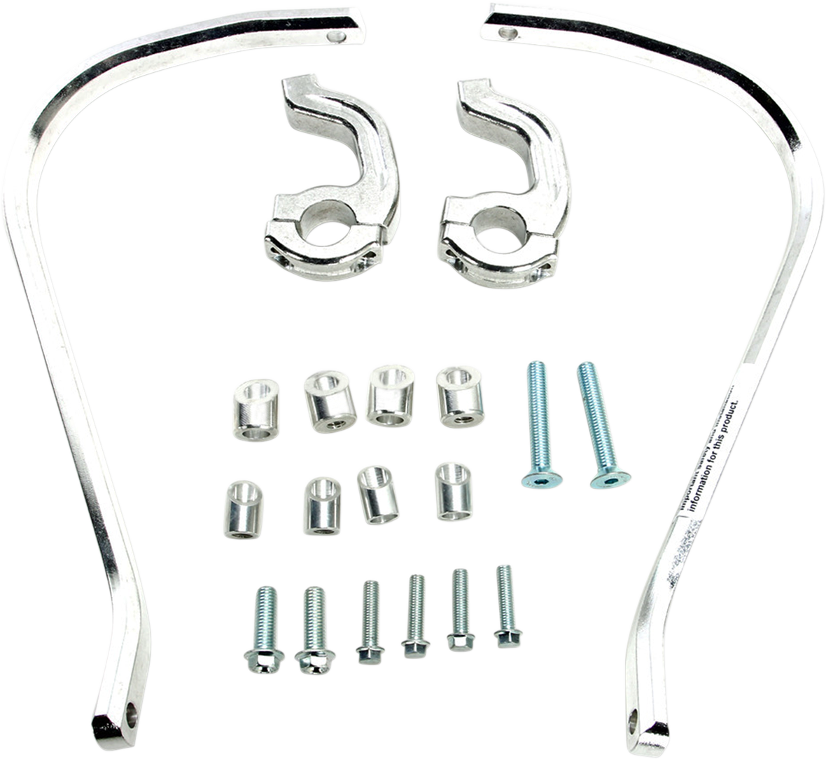 Handguards - Contour - 7/8" - Silver