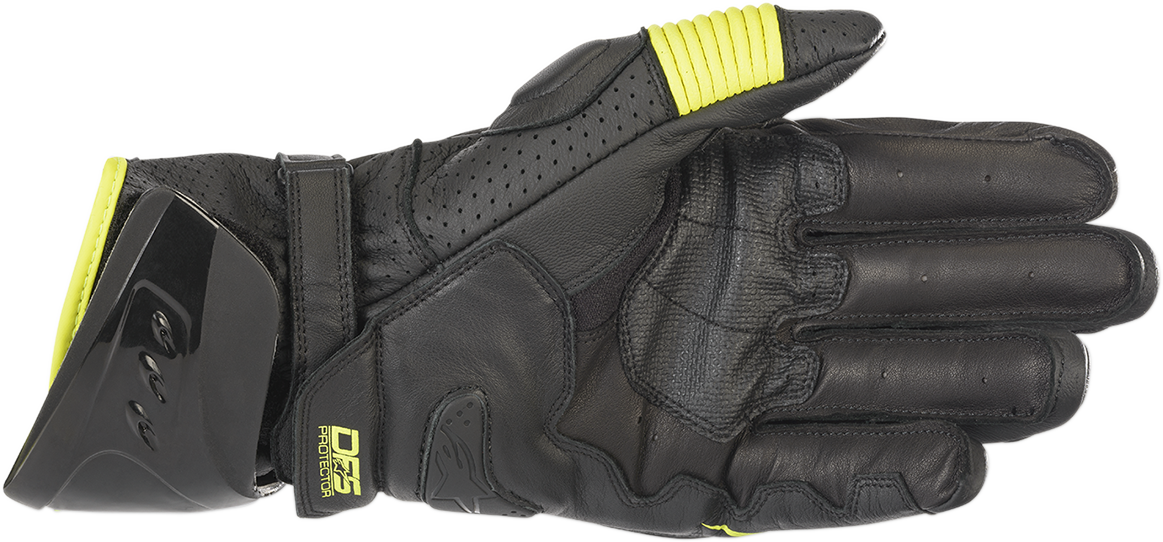 GP Pro R3 Gloves - Black /Yellow - Small