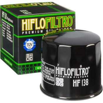 Filtro de aceite negro Premium HF138