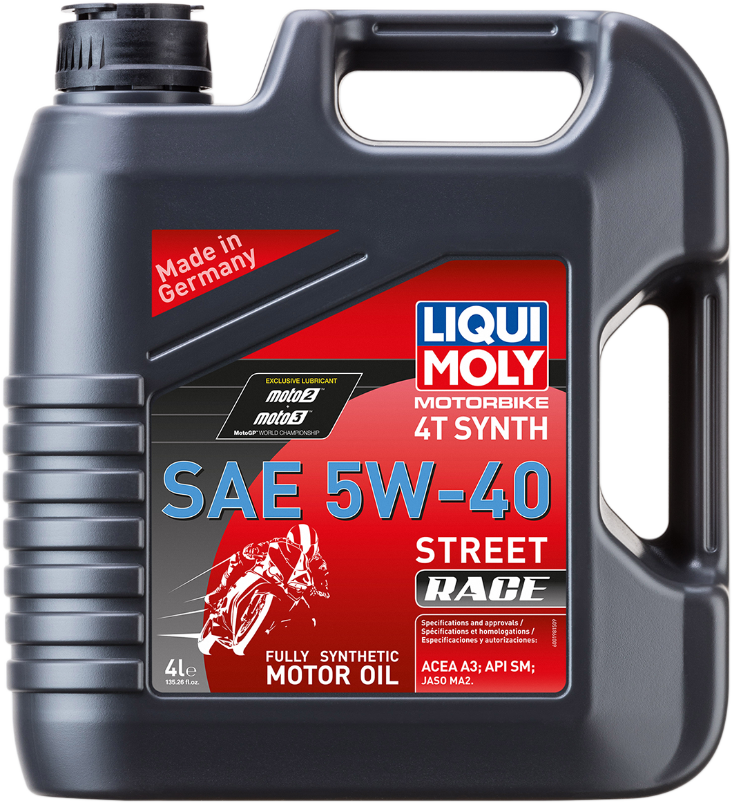 Street Race Synthetic 4T Oil - 5W-40 - 4 L