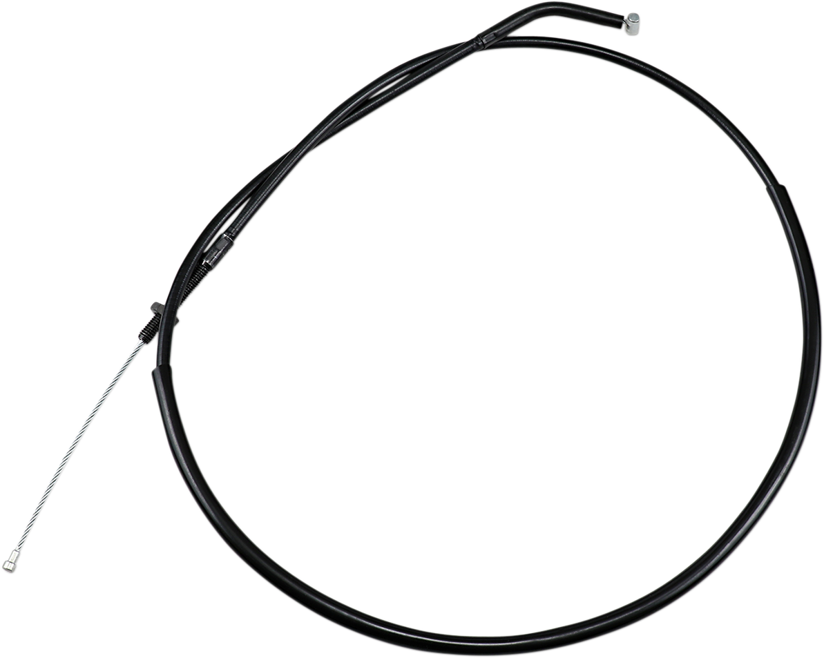 Clutch Cable - +12" - Honda - Black Vinyl