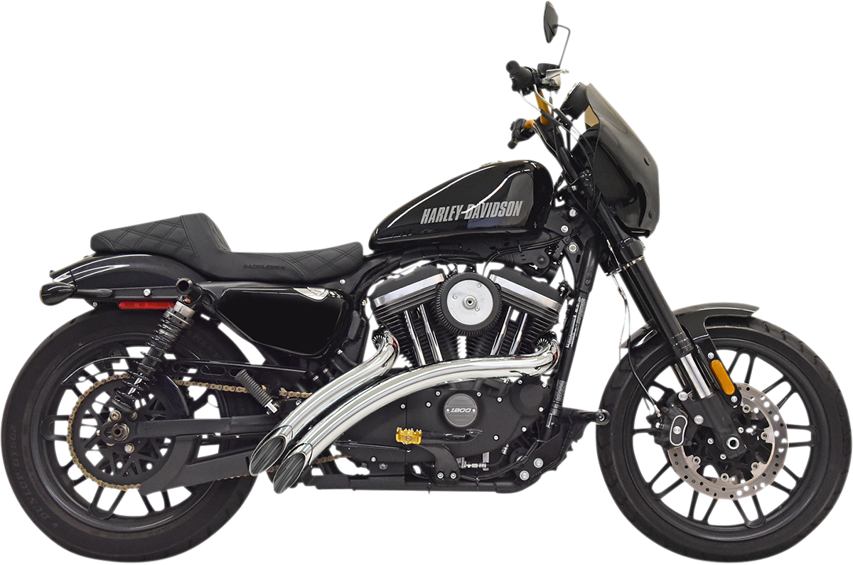 Escape Bassani Xhaust Sweeper Cromo/Negro755