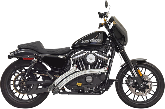 Escape Bassani Xhaust Sweeper Cromo/Negro755