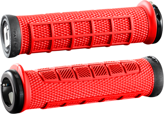 Elite Pro MTB Grips - Red/Black