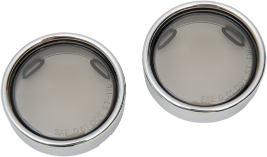 Lens w/Trim Ring - Smoke