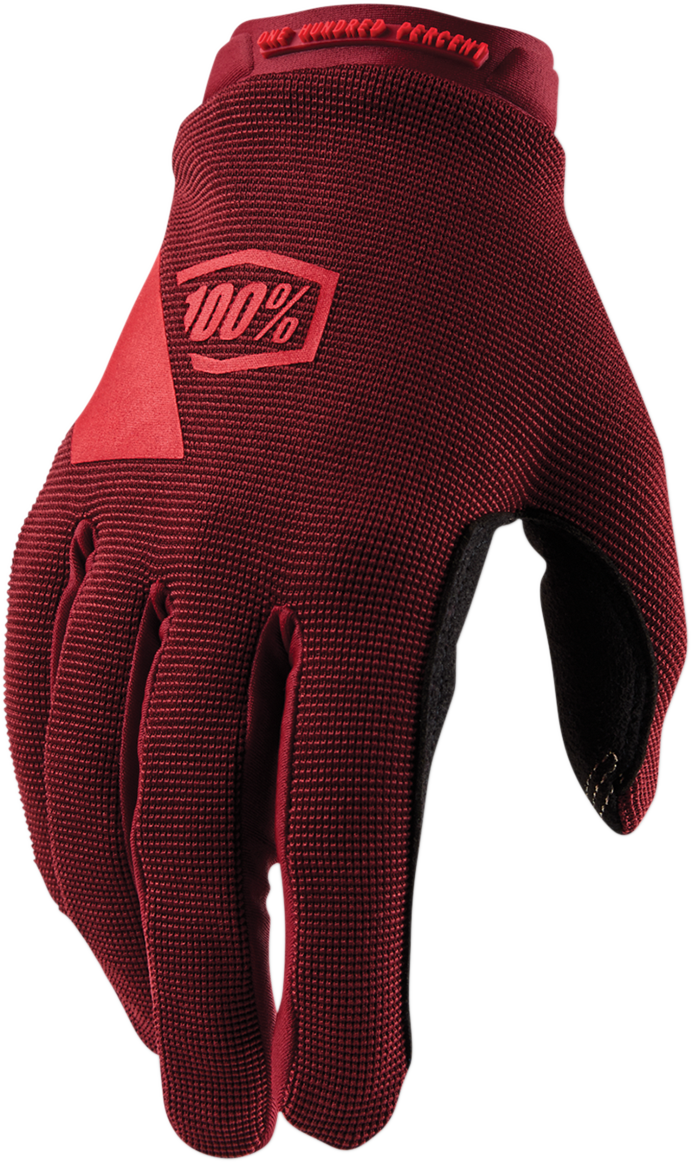 Women's Ridecamp Gloves - Brick - Small