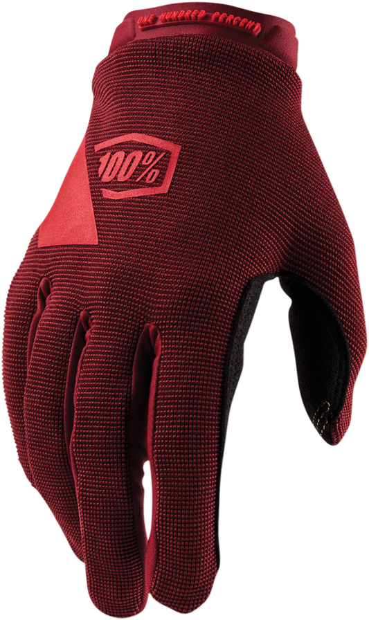 Women's Ridecamp Gloves - Brick - Small