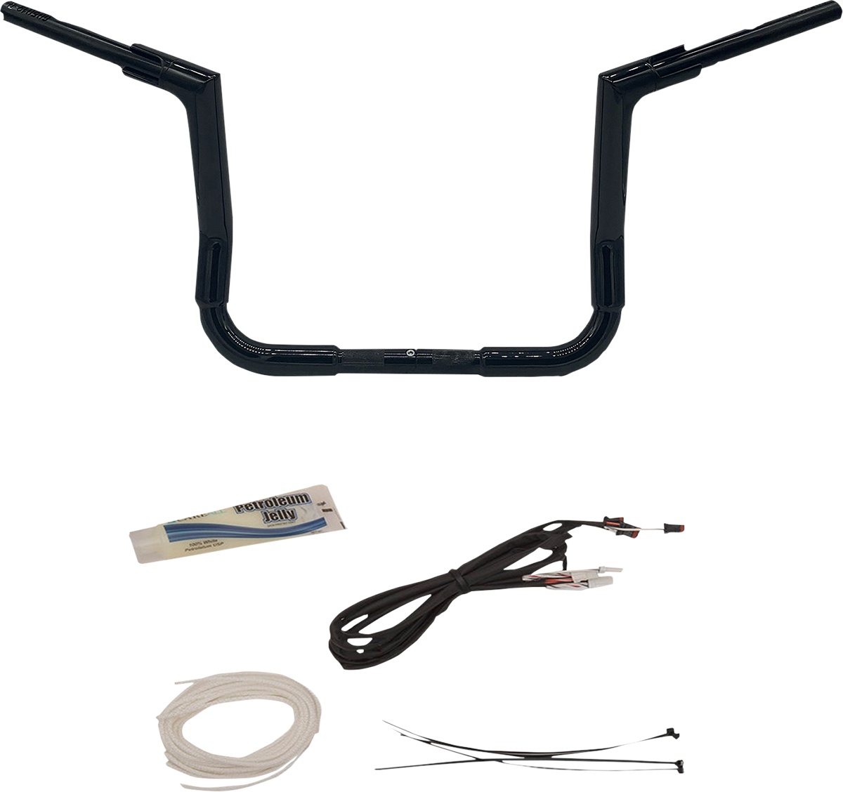 12" Black 1-1/2" Flat Top Handlebar Kit5549224299