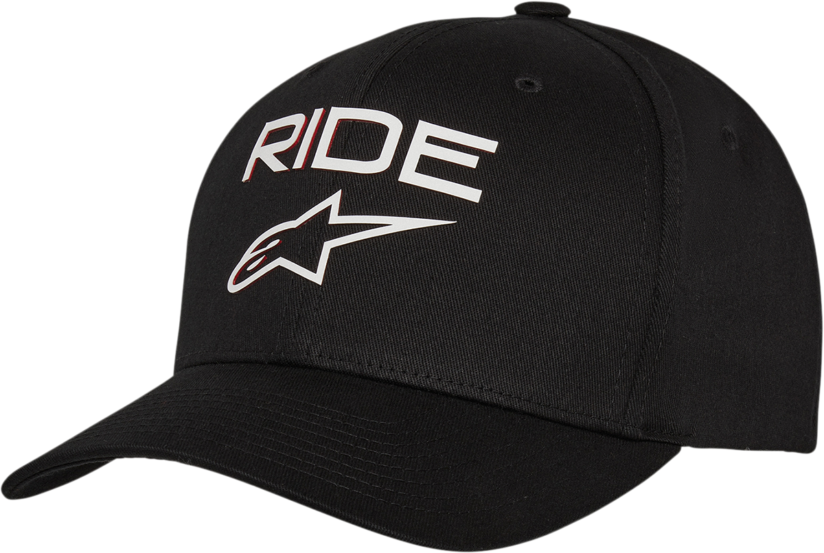 Ride Transfer Hat - Black/White - S/M